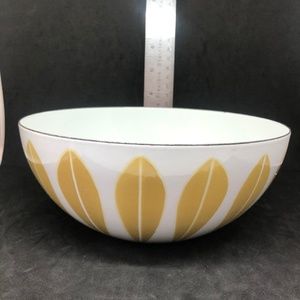 Cathrineholm LOTUS bowl, 1960s enamelware